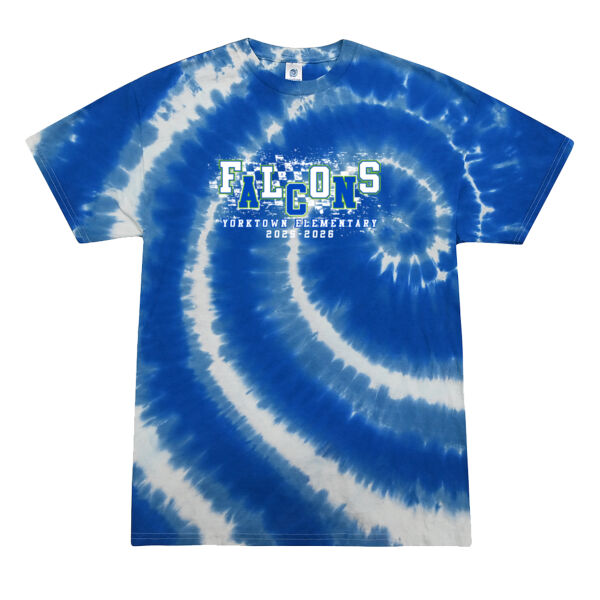 Youth Multi-Color Tie-Dyed T-Shirt Thumbnail