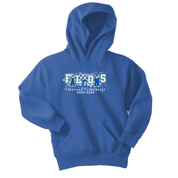 Youth 50/50 Blend Fleece Pullover Hooded Sweatshirt Thumbnail
