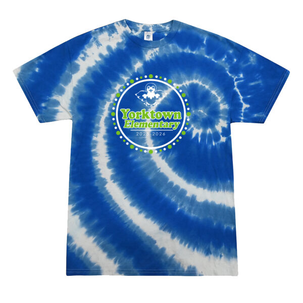 Youth Multi-Color Tie-Dyed T-Shirt Thumbnail