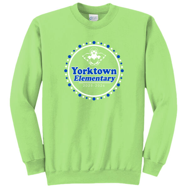 Unisex/Mens 50/50 Blend Fleece Crewneck Sweatshirt Thumbnail