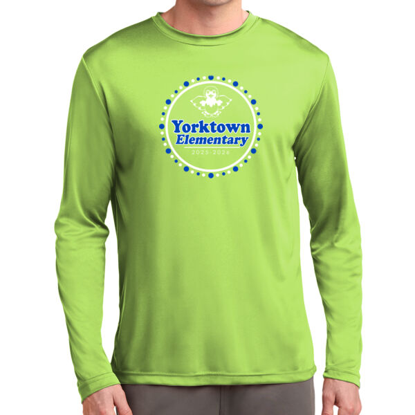 Unisex/Mens 100% Polyester Wicking Longsleeve Tshirt Thumbnail