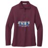 Ladies Silk Touch™ Long Sleeve Polo Thumbnail